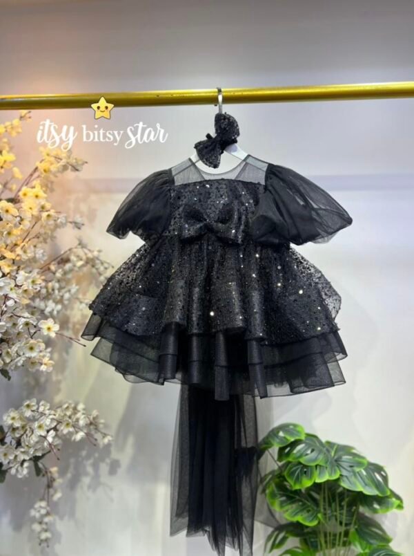Sparkle (Black) Designer Dress