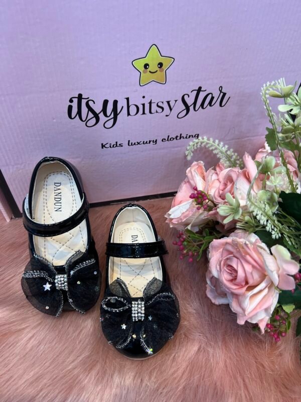 Premium Baby Bowshoe Black 101