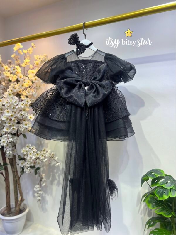 Sparkle (Black) Designer Dress